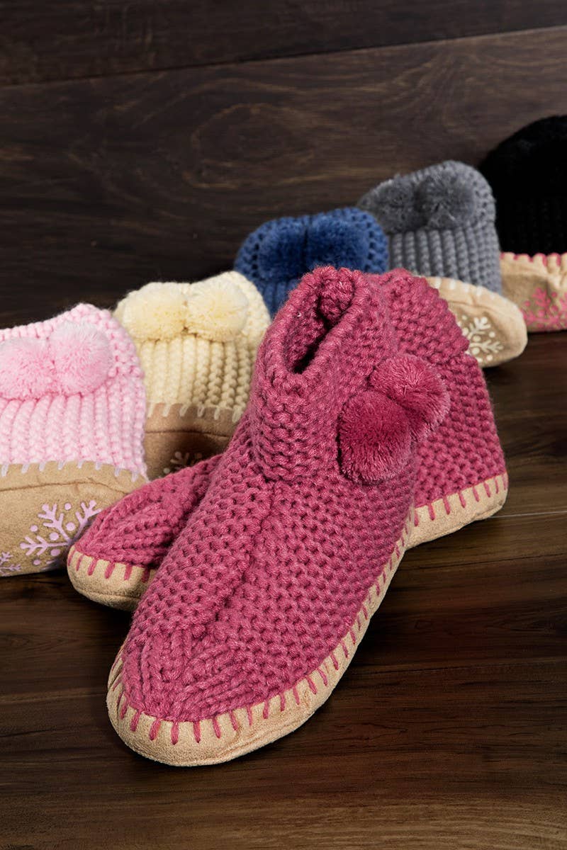 Snowflake Slipper