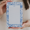Blue Delft Notepad - Stationery & Office Accessories