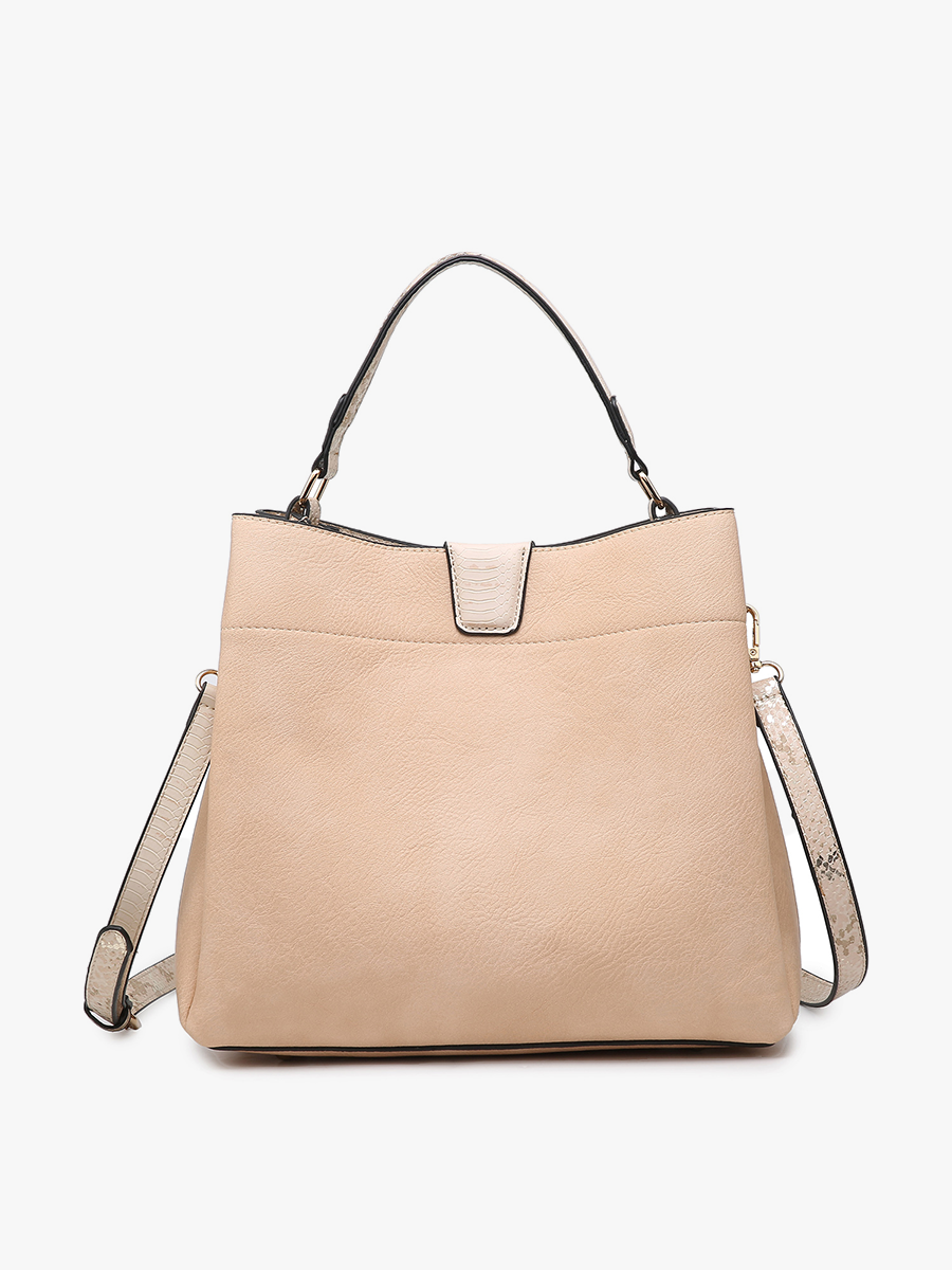 M1951 Tati Monogrammable Satchel w/ Shoulder Strap