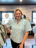 Sky Blue Blouse