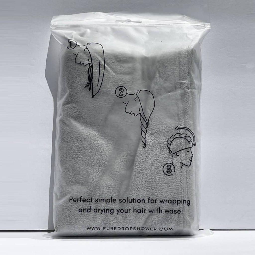 Microfiber Twisted Hair Towel