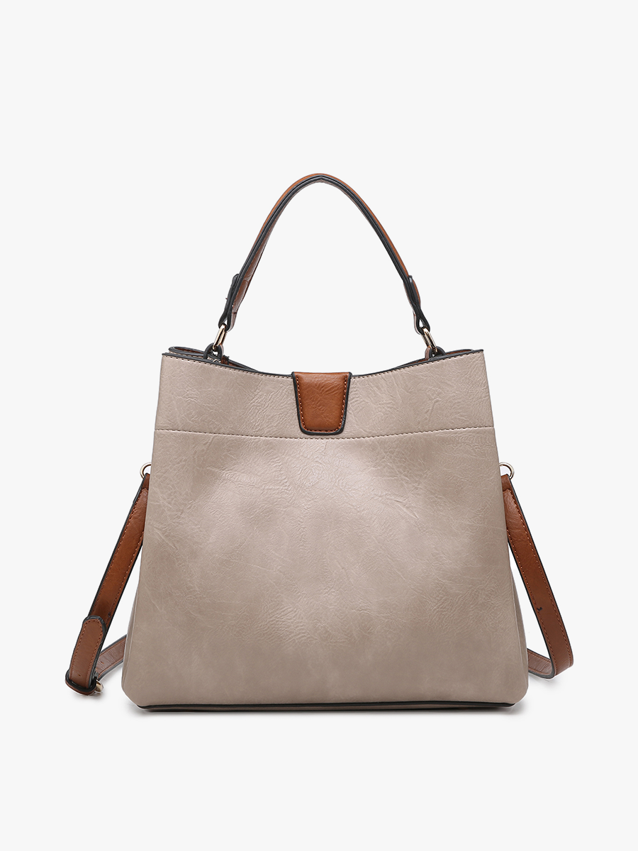 M1951 Tati Monogrammable Satchel w/ Shoulder Strap