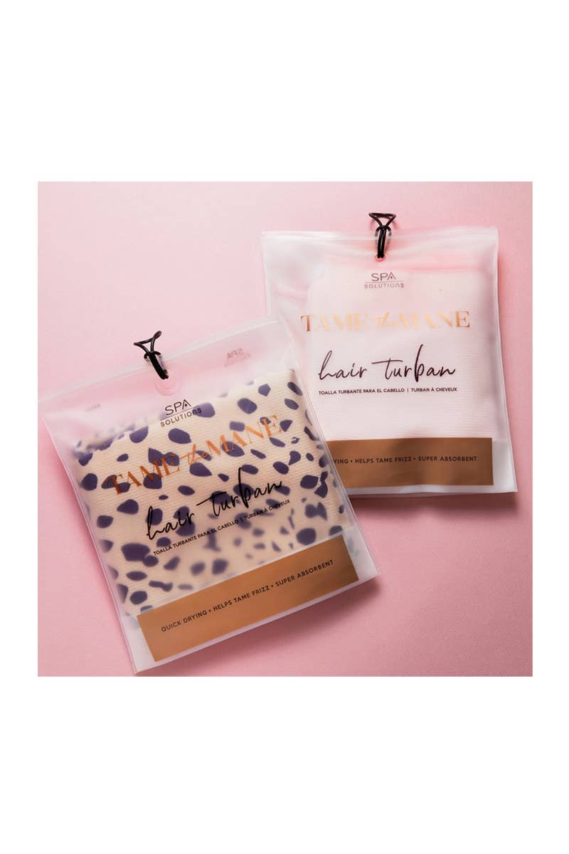 Cheetah Spa Solutions Hair Turban