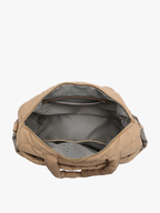 Black Billie Quilted Nylon Satchel