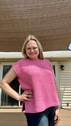 126- Candy Oversized Vest