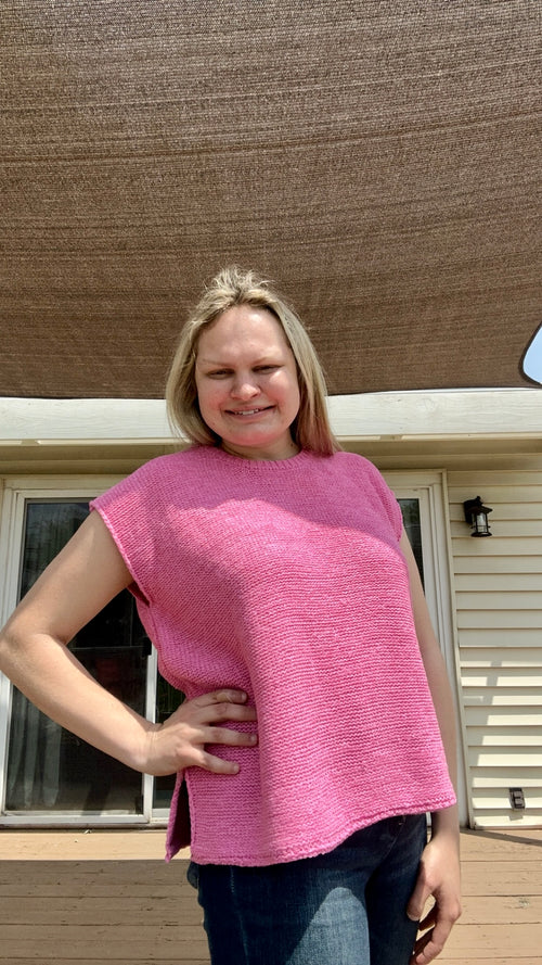 126- Candy Oversized Vest