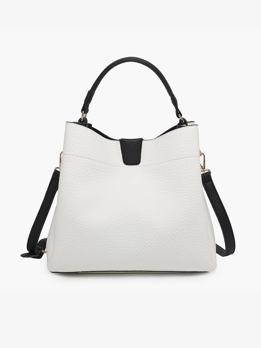 M1951 Tati Monogrammable Satchel w/ Shoulder Strap