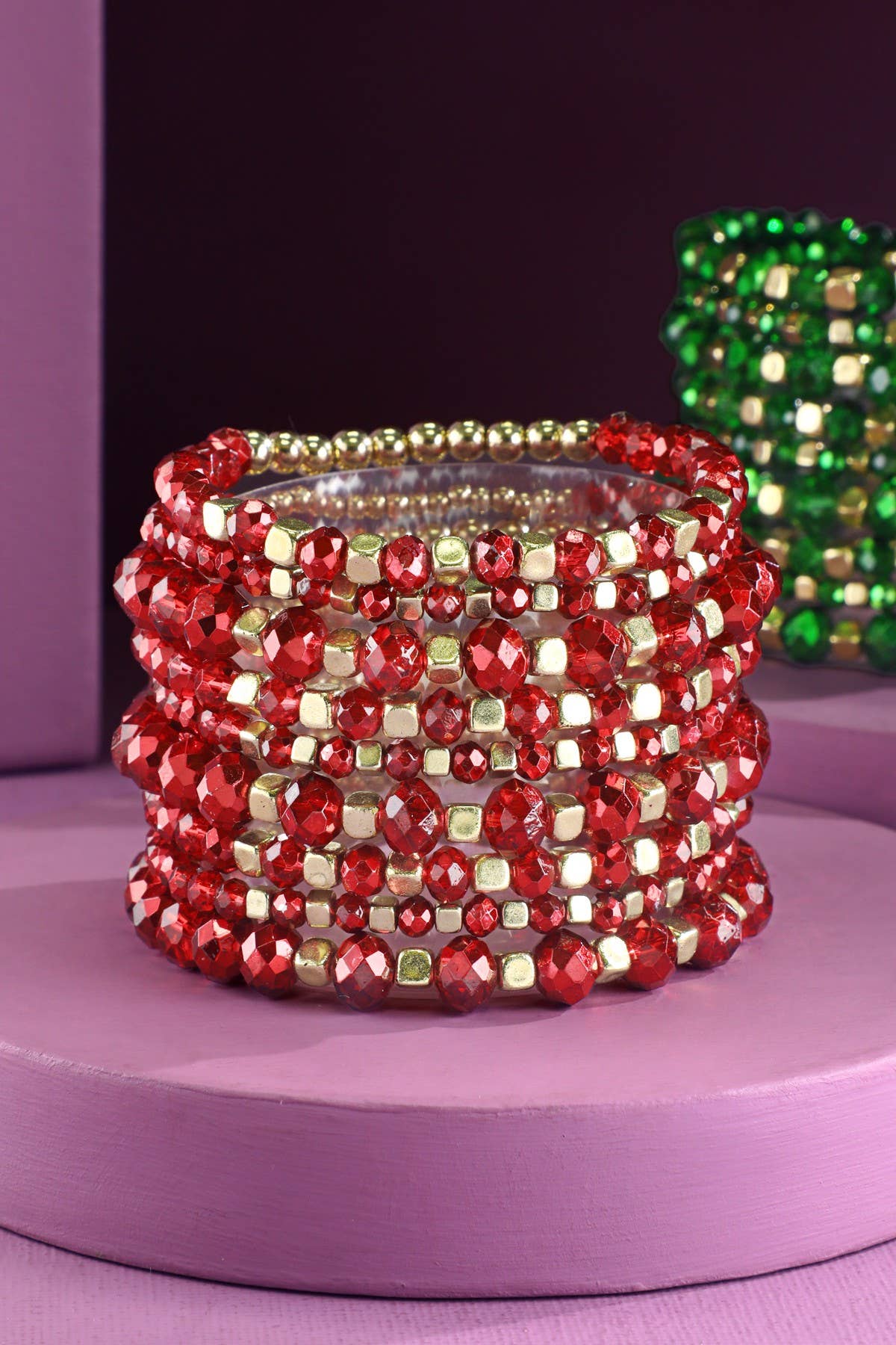 Colorful Stackable Beaded Bracelet