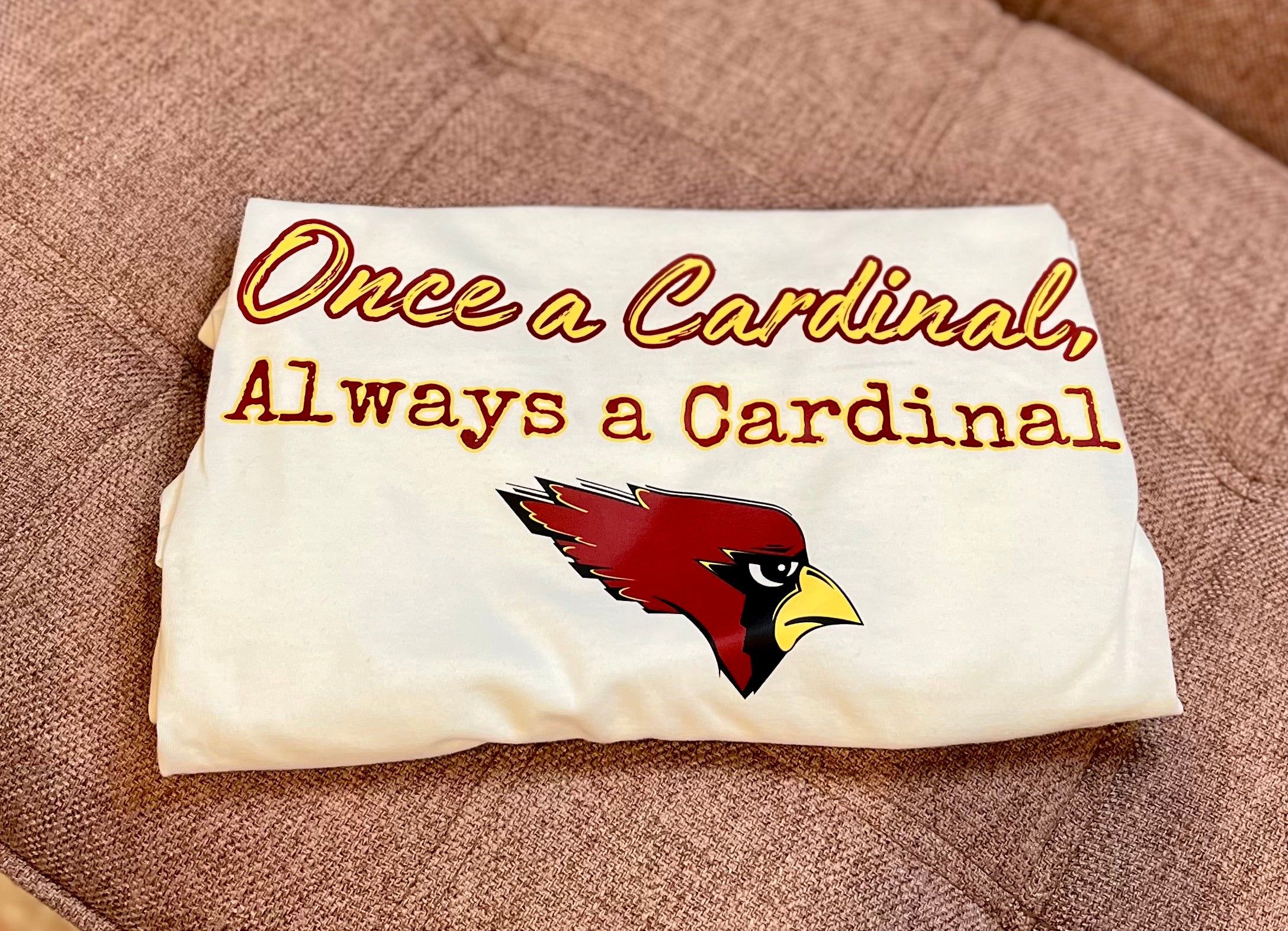 “Once a Cardinal, Always a Cardinal” Graduate Tee