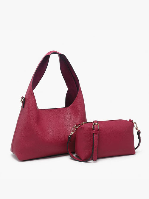 Adrianne Soft Hobo w/ Inner Bag