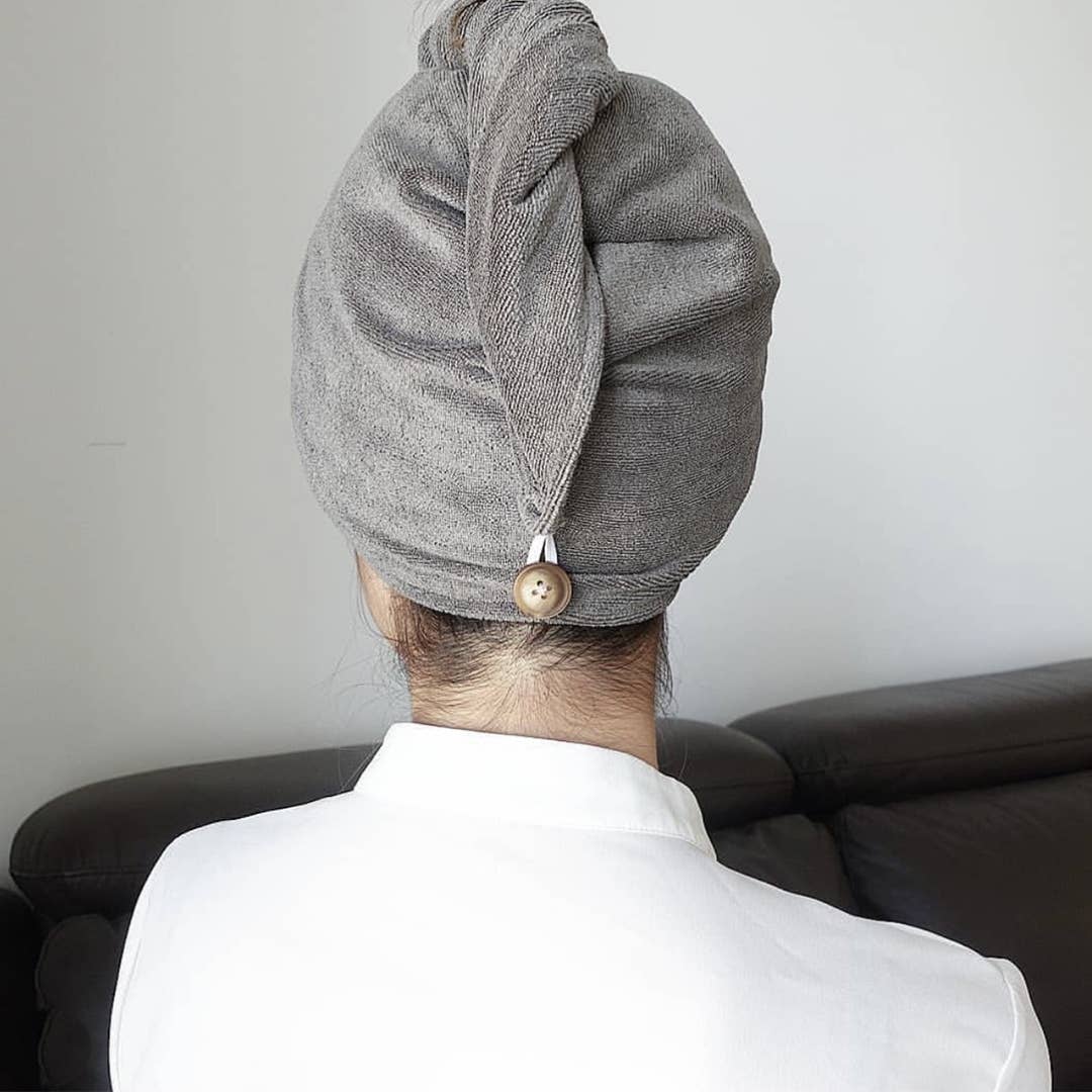 Microfiber Twisted Hair Towel