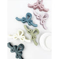 Knotted Bow Soft Tone Matte Hair Claw