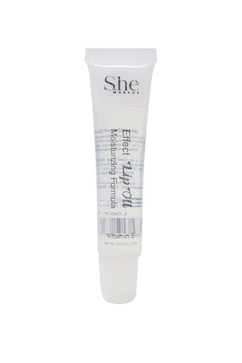 Makeup She LG07C Vitamin E Clear Lip Oil Gloss - 36pc