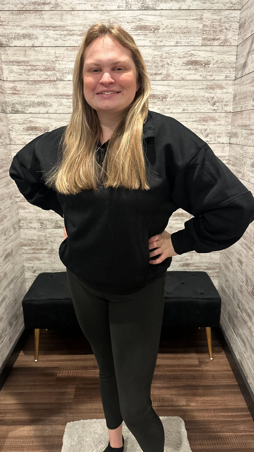 Terry Quarter Zip