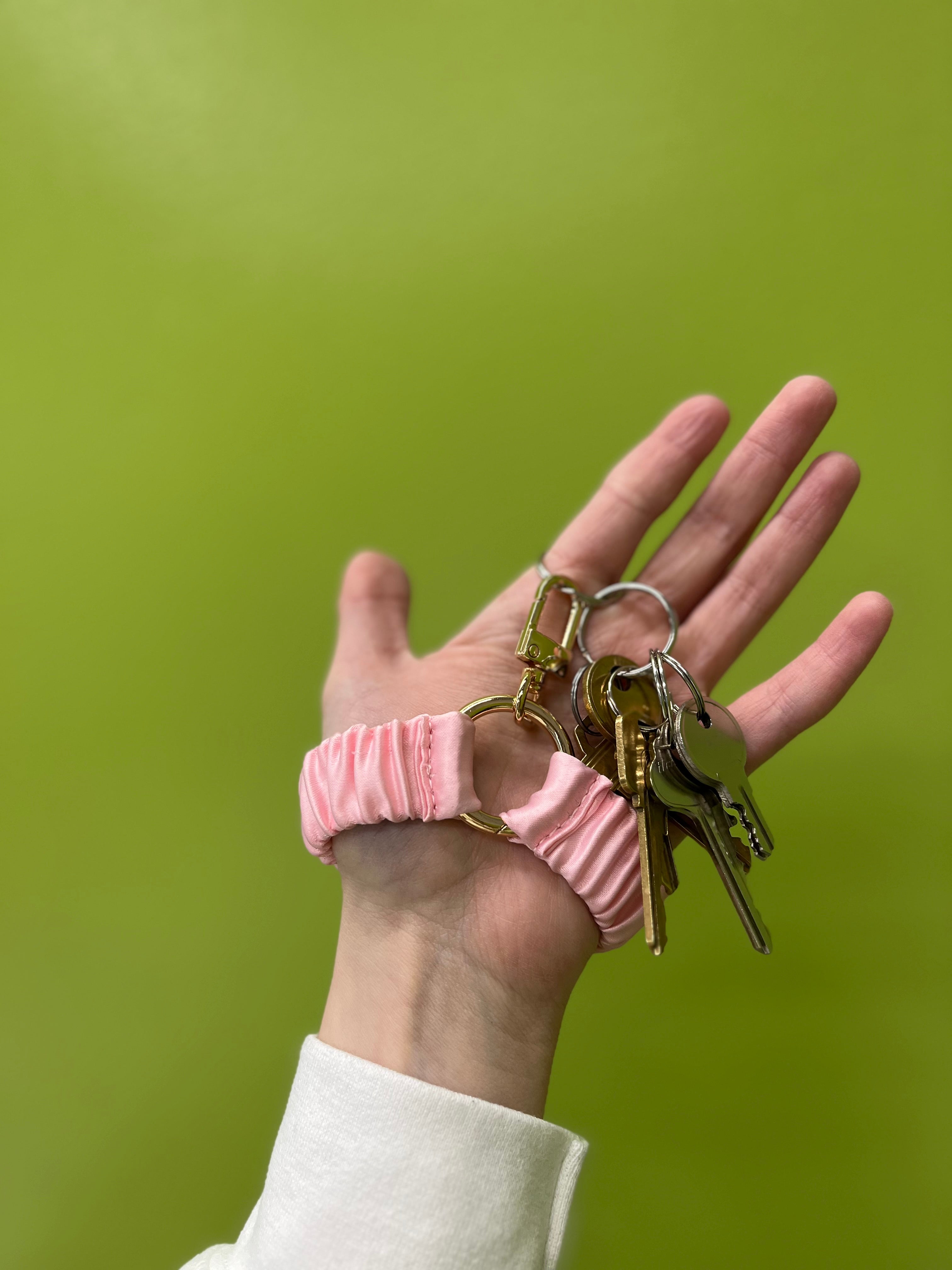 Scrunchy Key Fob Wristlets