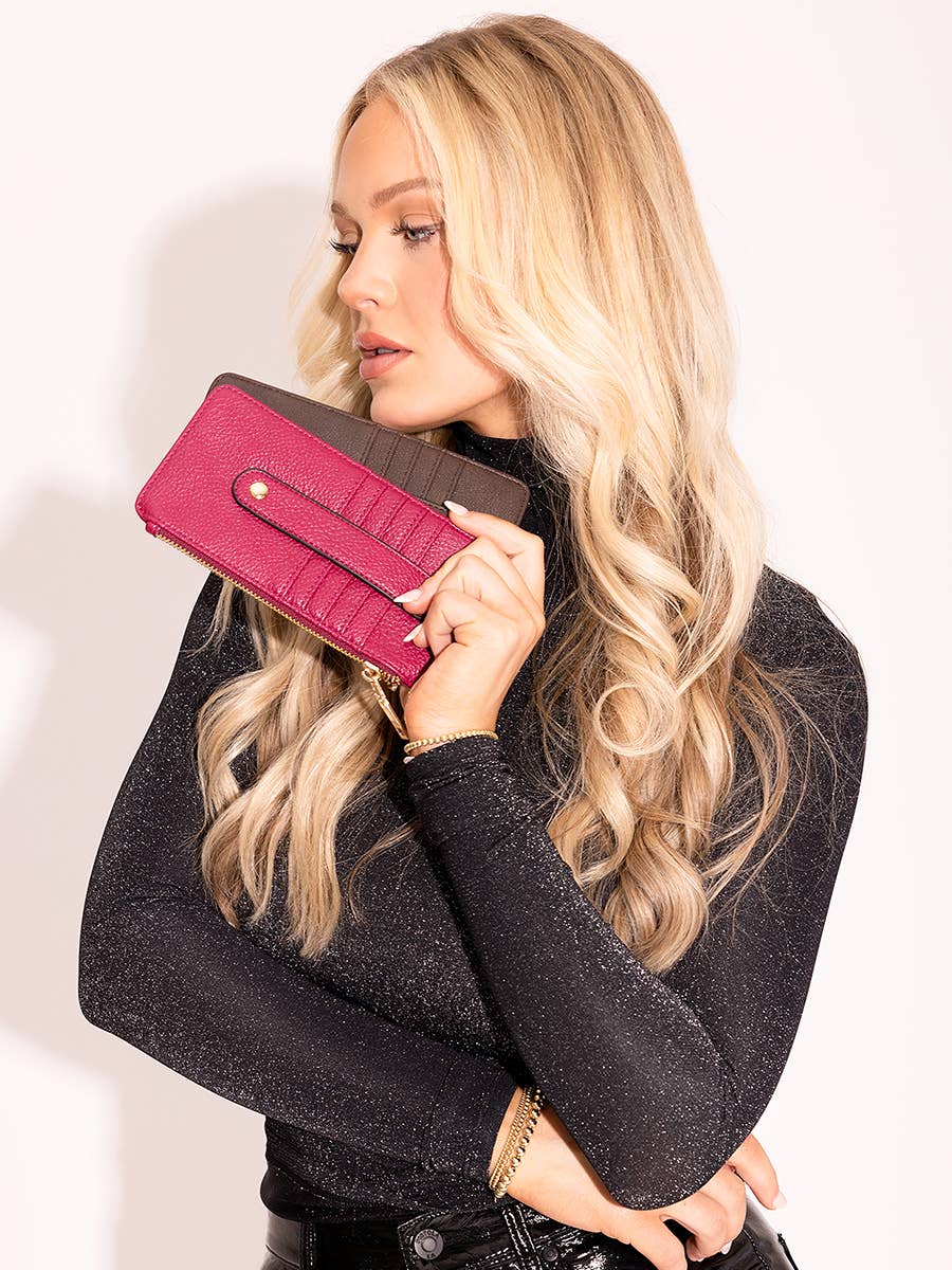 WL1889 Saige Slim Card Holder Women's Wallet