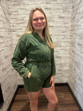 Hunter Green Jumpsuit