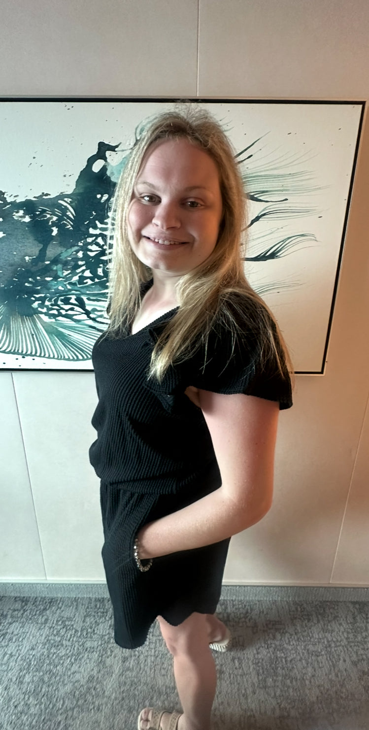 110/111- Ribbed Romper