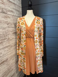 A-Line V-Neck Dress