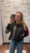 Black Puffer Vest