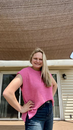 126- Candy Oversized Vest