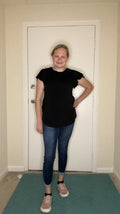 Short Sleeve Flutter Top