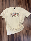 Tan Floral XL