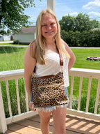 132- White Floral Lace Tank