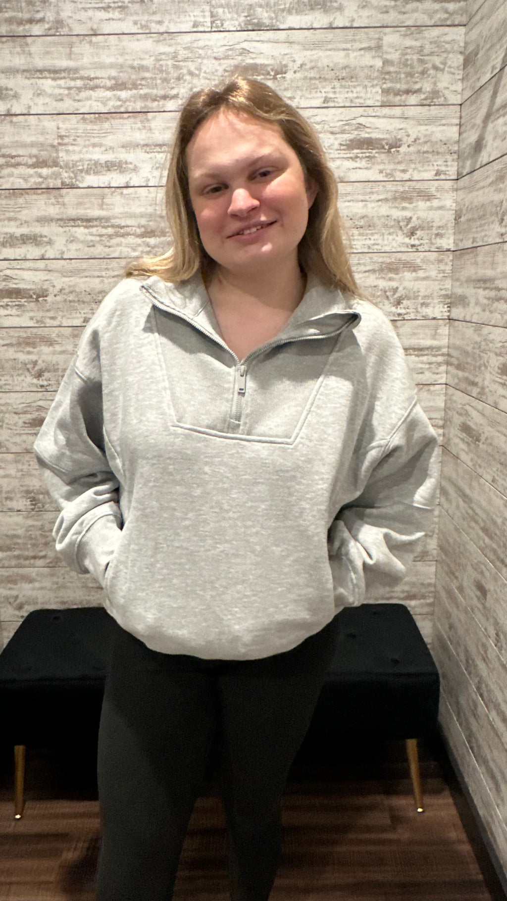 Terry Quarter Zip