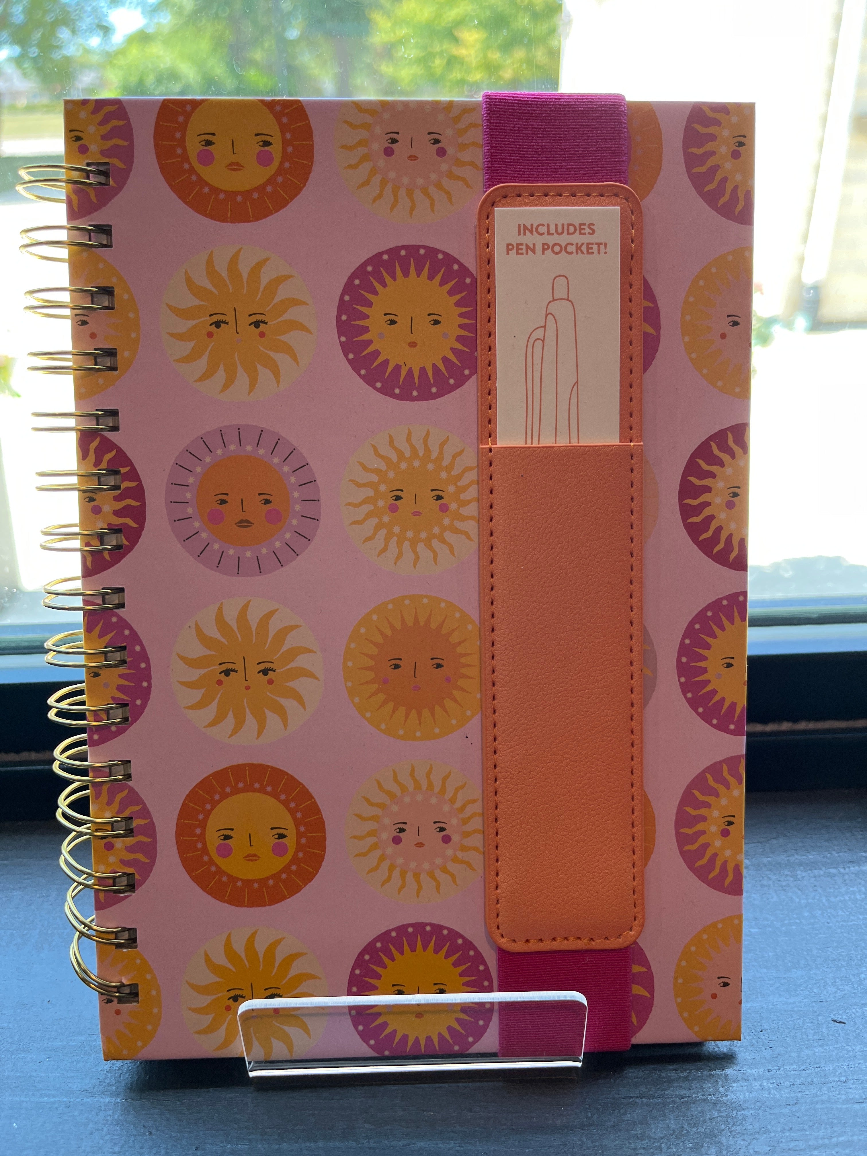 On the Sunny Side Notebook with Pen Pocket