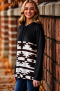 Boho Sweater Hoodie