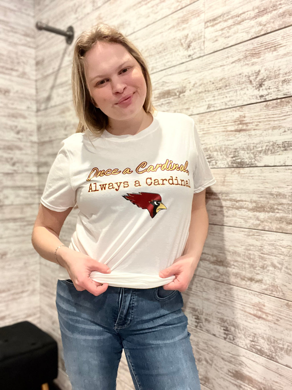 “Once a Cardinal, Always a Cardinal” Graduate Tee
