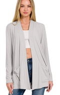 Comfort Front Pocket Cardigan