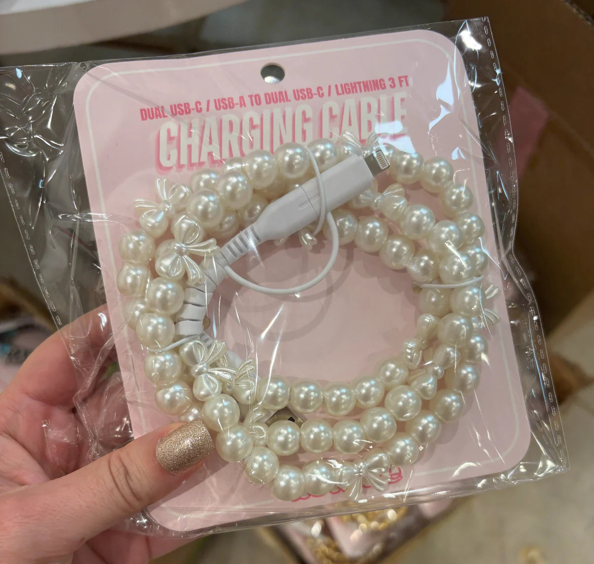Beaded Chargers