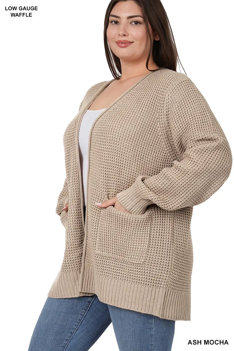 105/106- Waffle Cardigan