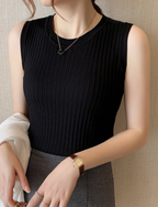 Sleeveless Knit Tank Top
