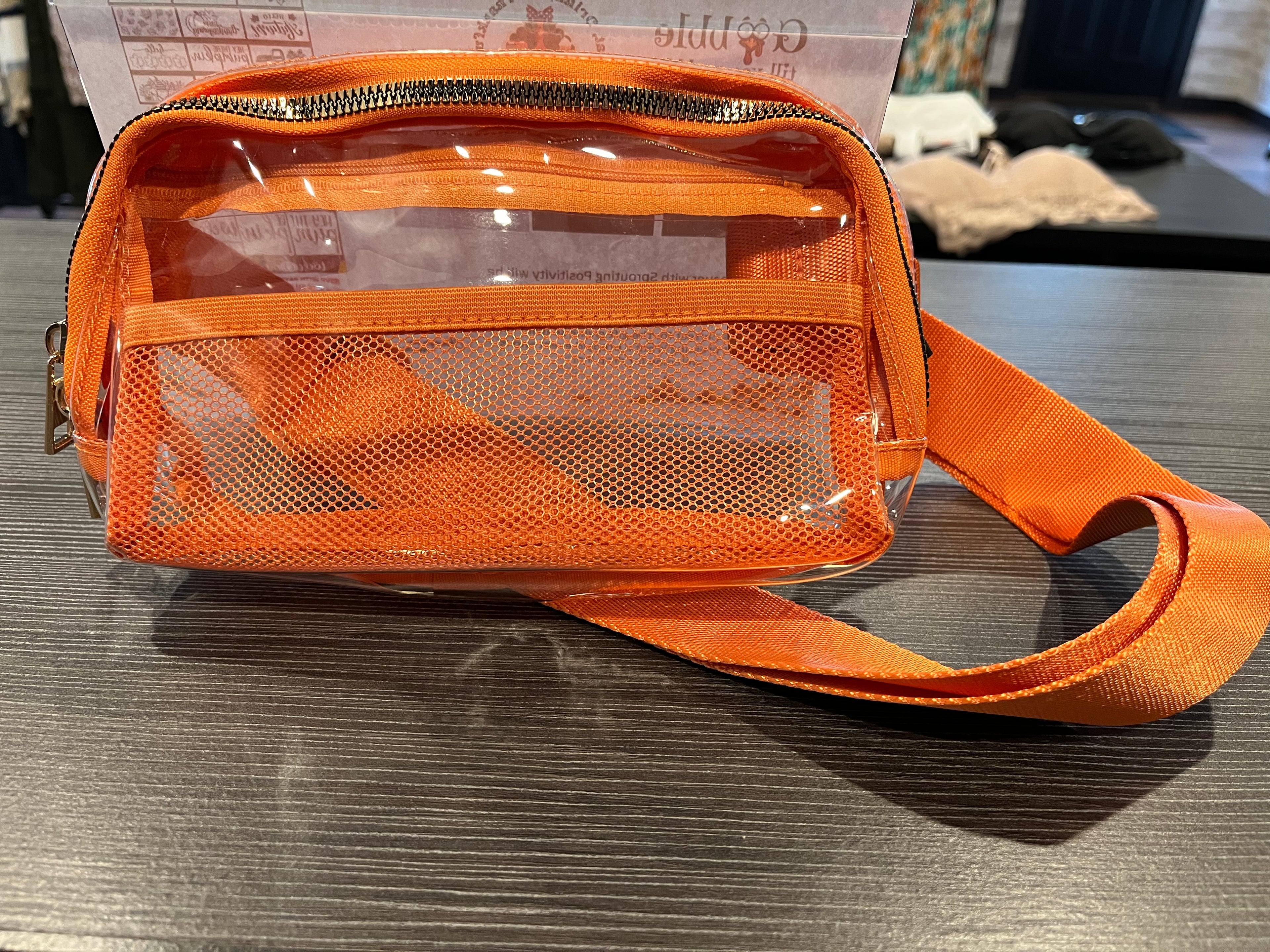 Clear Belt Bags