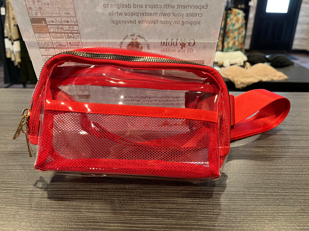 Clear Belt Bags