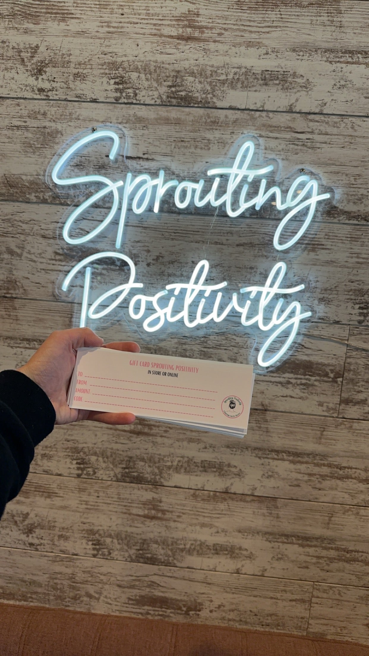 Sprouting Positivity Gift Cards