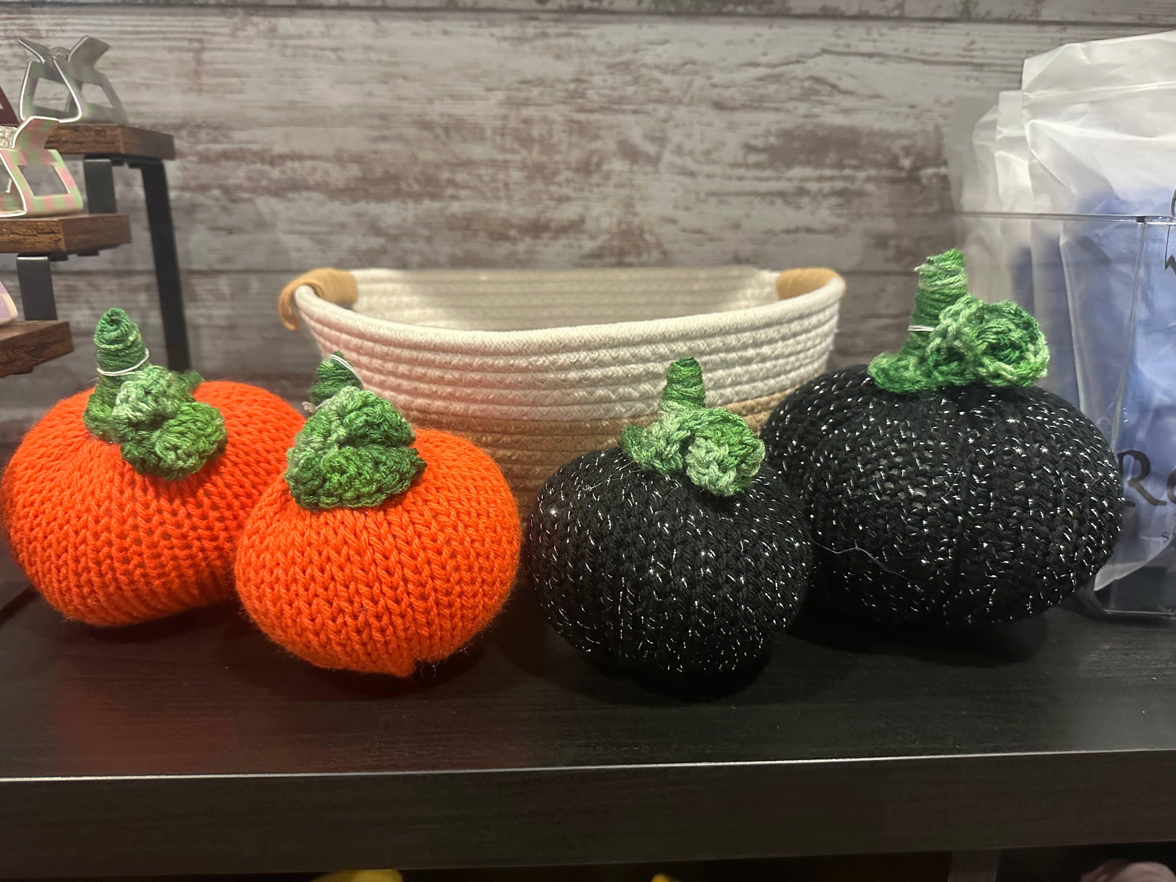 Knitted Pumpkins