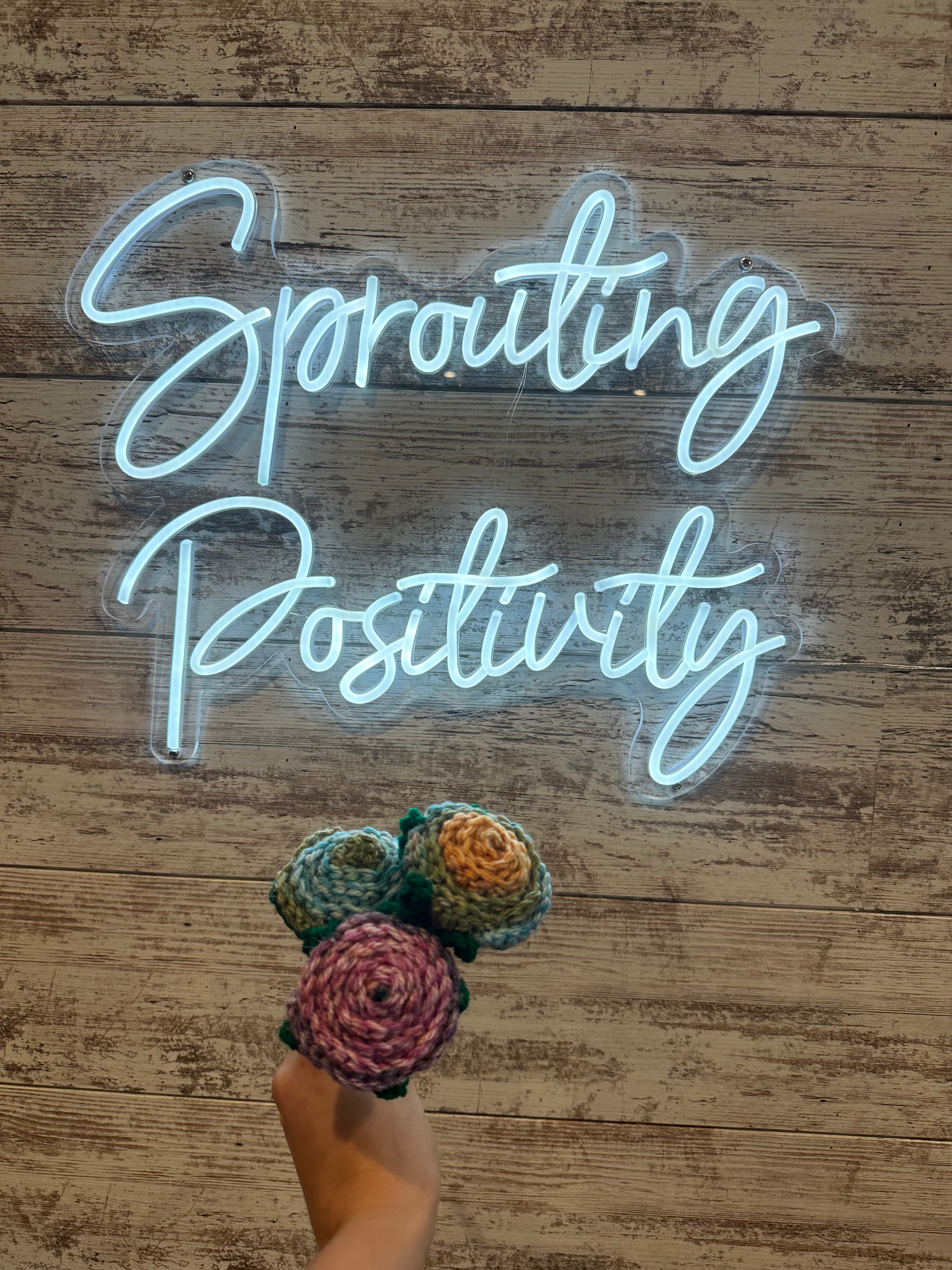 Hand Crocheted Roses