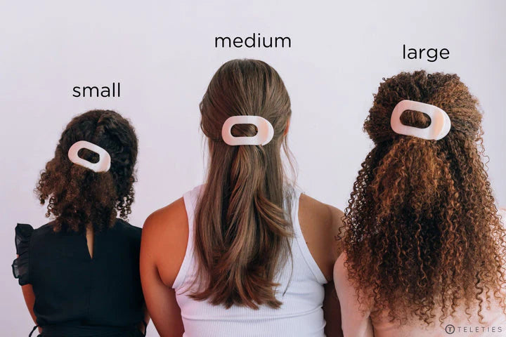 Teleties Flat Round Clips