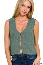 136- Ash Jade Sweater Vest