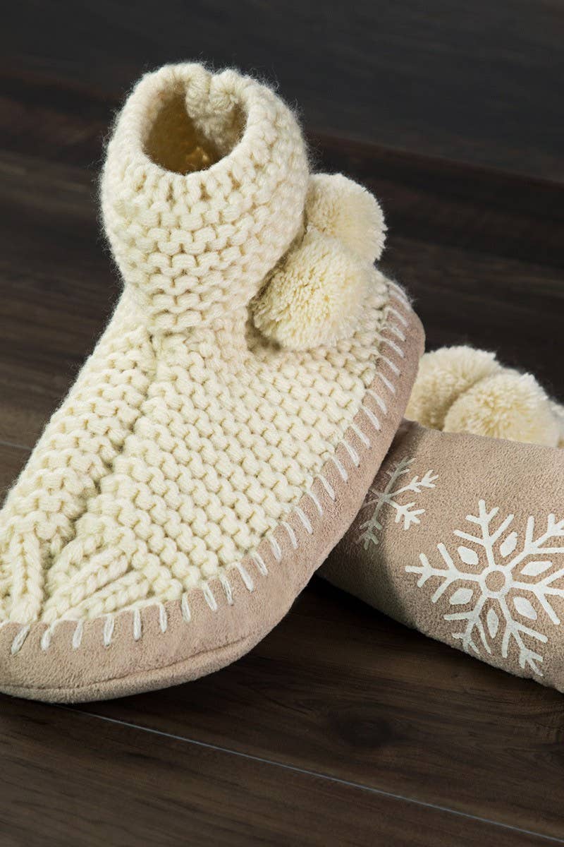 Snowflake Slipper