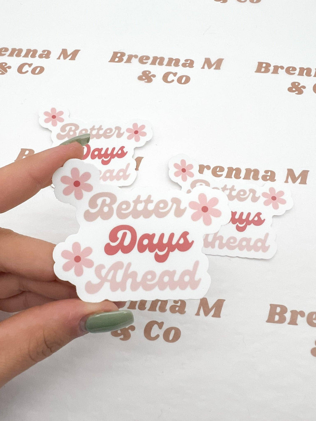 Better Days Ahead Mental Health Awareness Sticker