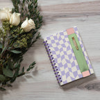 Checkered Oliver Notebook with Pen Pocket