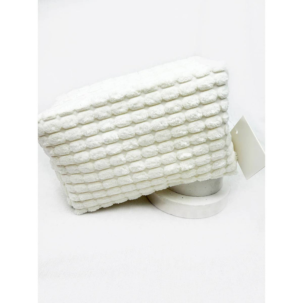 Soft Puff Textured Light Weight Cosmetic Bag