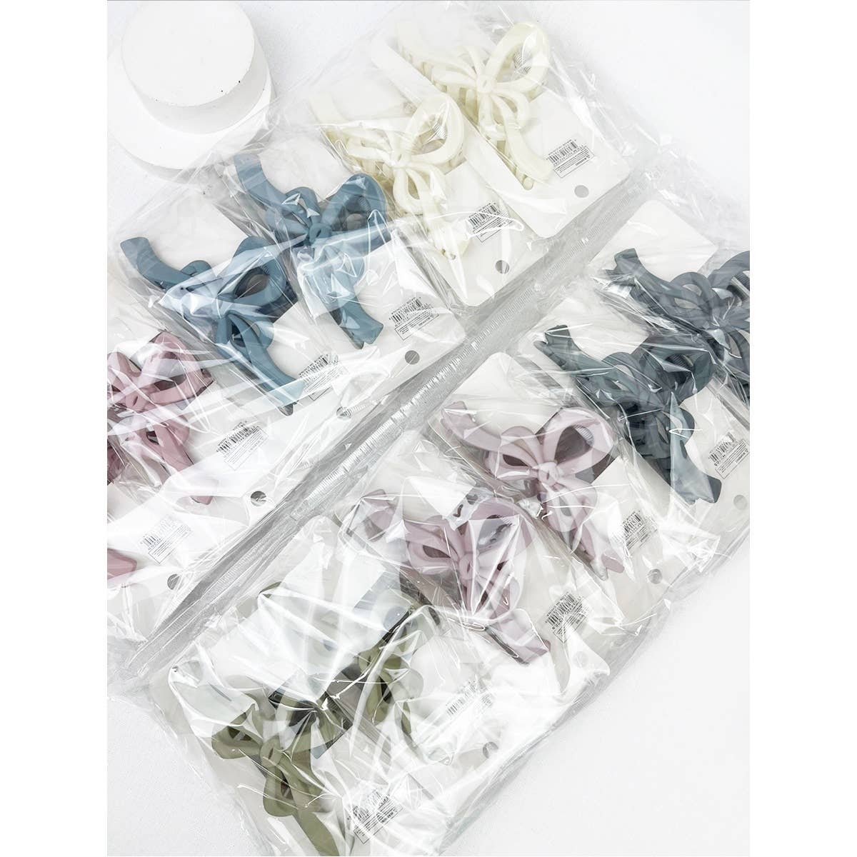 Knotted Bow Soft Tone Matte Hair Claw