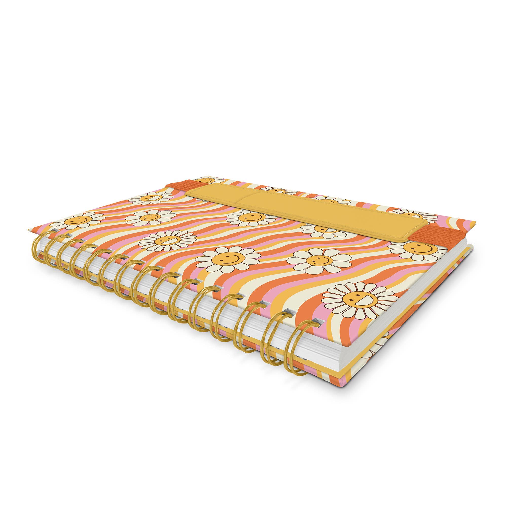 Waves of Melody Notebook with Pen Pocket