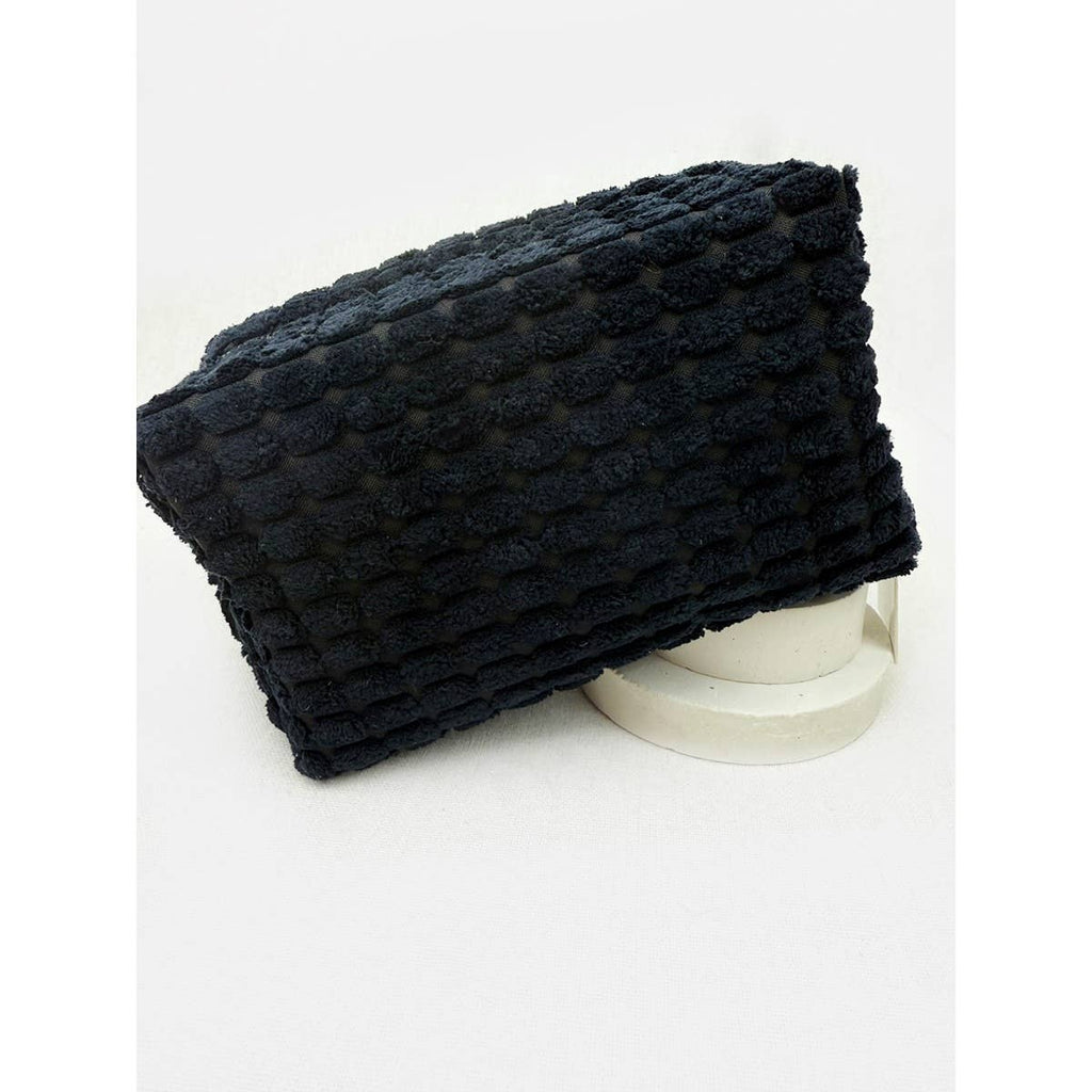 Soft Puff Textured Light Weight Cosmetic Bag